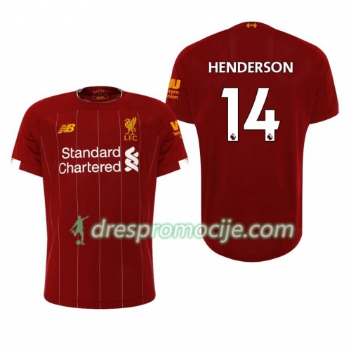 Liverpool Dres Jordan Henderson 14 Domaći 2019/20 Kratkih Rukava Liverpool Dres Jordan Henderson 14 Domaći 2019/20 Kratkih Rukava
